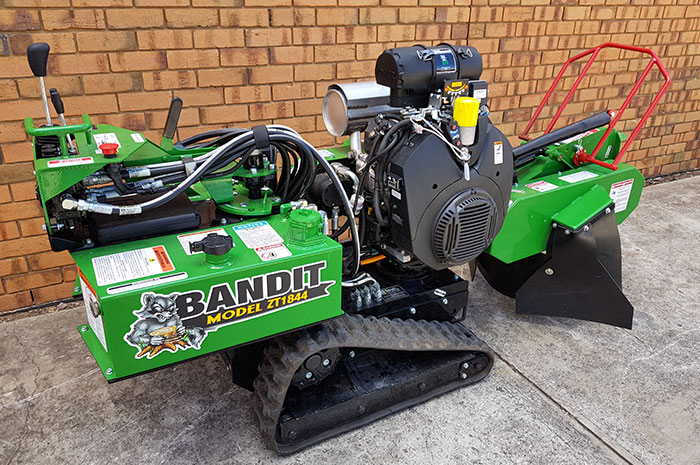 stump grinders bandit zt1844 hire